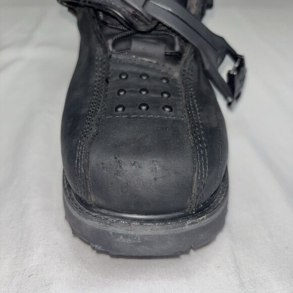 Icon Super Duty 4 Black Motorcycle Riding Boot Size 8.5 US main image 11